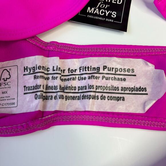 Salt+Cove 2 Piece Floral Bikini Top Multi & Solid Bottom Juniors Small NWT - Picture 4 of 9